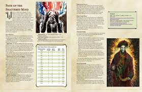 Path Of The Shattered Mind A Barbarian Third Caster Archetype For Those Who Couldn T Handle The Abyss Staring Back Unearthedarcana