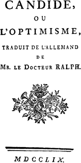 Résumé extrait du texte auteur. Candide Wikipedia