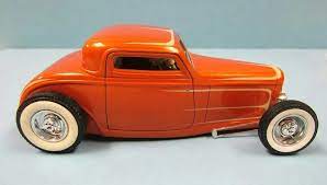 Custom Hot Rod Model Cars 1932 Ford Three Window Coupe 1 25 Scale Car Model Model Cars Kits Plastic Model Cars