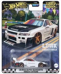 HOT WHEELS LBWK SUPER SILHOUETTE NISSAN SKYLINE GT-R R34 BOULEVARD PREMIUM  2024 | eBay UK