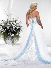 Plus Size Wedding Dresses Cheap Informal Unique Discount Blue Wedding Dresses Colored Wedding Dresses Wedding Dresses