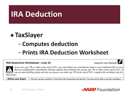 Review ira deduction rules before making retirement investment decisions. Adjustments To Income Pub 4491 Lesson 18 Pub 4012 Tab E Ppt Download