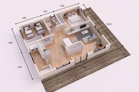 Acuario Donacasa 110m2 Hormiga N Celular Con Trasdosado Tejado Inclinado Plan Petite Maison Plan Maison Moderne Plan Maison