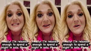 Vanessa Feltz spends a night at home for first time in 385 days