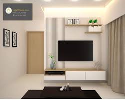 With flatscreen tv's, you can get a way with small tv stands because the tv footprint is much smaller. 30 Amazing Tv Unit Design Ideas For Your Living Room The Wonder Cottage Living Room Tv Unit Designs Tv Room Design Tv Unit Interior Design