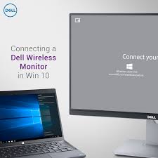 Your main laptop screen will turn black so your external display will be the only functional screen duplicate: Connecting To A Dell Wireless Monitor Is Easy In Windows10 Make Sure You Have Installed The Dell Wireless Monitor Software Then Press Wireless Dell Monitor