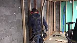 Check spelling or type a new query. How To Frame Basement Walls And Garage Walls Youtube