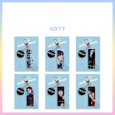 Jb and yugyeom have been spending time in bangkok for their jus2 focus tour and bambam joined them, taking on the role of special mc. Kpop Got7 Mark Jackson Youngjae Bambam Yugyeom Jinyoung Jb Acrylic Pvc Rectangular Keychain Star Same Paragraph Surrounding Buy At The Price Of 2 33 In Aliexpress Com Imall Com