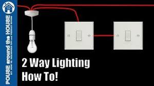As you can see all the installation is divided to 7 (can be more) different circuits to provide. How To Wire A 2 Way Light Switch 2 Way Lighting Explained Light Switch Tutorial Youtube