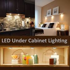 Litever under cabinet led dimmable lighting kit. Le Led Under Cabinet Lighting Kit 510lm Puck Lights 3000k Warm White Under Counter Lighting Stick On Lights For Kitchen Closet Lights Set Of 3 Led Under Cabinet Lighting Kitchen Cabinet