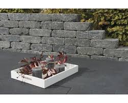 Mauerstein Ibrixx Antik Grauschwarz 28x21x8 5cm Mauerstein Mauer Natursteinmauer