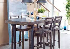 rustique counter table bark brown