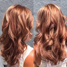 Learn how to care for blonde hairstyles and platinum color. Hair Hilite Lowlite Auburn Red Blonde Waves Long Hair Light Auburn Hair Color Light Auburn Hair Red Blonde Hair