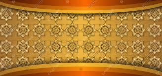 Golden Islamic Background Pattern Ai Iklan Background Background Image For Free Download