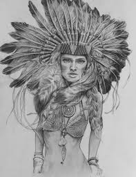 Headdress By Lily Winter On Deviantart Native American Headdress American Indian Tattoos Native American Tattoo