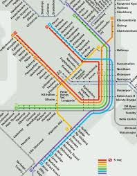 Route Map For Dsb S Trains