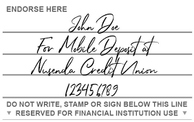 The back of most checks has a slot for. Endorsing Your Stimulus Check Nusenda Credit Union