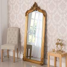 Anything shorter however, even though you may be able see your entire reflection in it, may not give you as true of a reflection as one which is really full length. Yg136 Gold Full Lenght Leaner Mirror A Decorative Arched Top Swept Framed Mirror A Beautiful Mirror For Any Home In Ireland