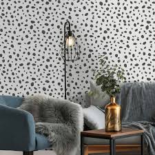2 day free shipping on 1000s of products! Holden Decor Dalmatian Print Black White Wallpaper 12940 Uncategorised From Wallpaper Depot Uk