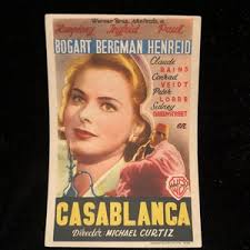 SELADO DE FÁBRICA Casablanca VHS Humphrey Bogart Ingrid Bergman