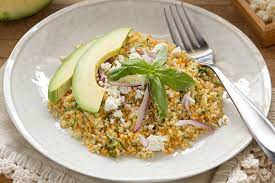 Check spelling or type a new query. Tri Colored Couscous With Basil