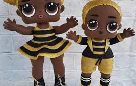 Queen Bee, King Bee E Pet Pup Bee Em Feltro