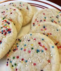 Soft And Chewy Egg Free Sugar Cookies Egg Free Cookies Recipes Vegan Sugar Cookies Egg Free Baking