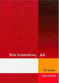 Edward krychowiak i jego bliscy oglądali mecz w rodzinnej miejscowości krychowiaków w mrzeżynie. Notatnik Blok Biurowy Notes W Kratke A4 100 Kartek Sklep Empik Com