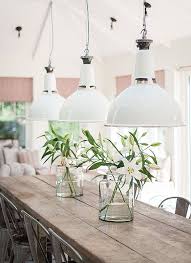 Kitchen island centerpiece, dining room table centerpiece, mantle decor, hydrangea floral arrangement, table centerpiece, tv console decor. Perfect Party Home Lookslikewhite Blog Lookslikewhite Long Dining Table Dining Table Centerpiece Kitchen Lighting Over Table