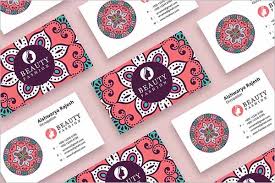 Professional makeup artist eyelash unique modern business card. 40 Beauty Business Card Templates Free Design Ideas