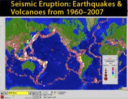 Volcanoes however, only occur at constructive and destructive plate margins. Seismic Eruption Worldwide Earthquakes Volcanoes 1960 2007 Incorporated Research Institutions For Seismology
