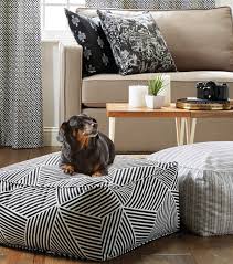 How To Make A 24 Fabric Pouf Diy Pouf Pouf Floor Pouf