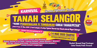 Lanjutan tempoh akhir bayaran cukai tanah/petak dari 31 mei kepada 30 jun depan. Portal Kerajaan Negeri Selangor Darul Ehsan