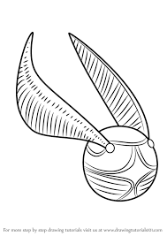 How To Draw Golden Snitch From Harry Potter Drawingtutorials1 Bukser Draw Drawingtu In 2020 Goldener Schnatz Harry Potter Tattoos Harry Potter Zeichnungen