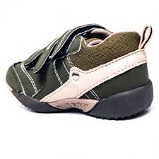 Bubblegummers Casual Shoes For Kids 151 7046 Army Green