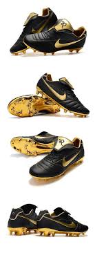 Nike Tiempo Legend 7 R10 Elite Fg New Soccer Cleats Black Golden Soccer Cleats Soccer Cleats Nike Nike Soccer