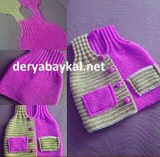 Tek Parca Yelekleri Yapimi Tek Parca Yelekleri Aciklamali Tek Parca Yele Aciklamalitek Parca Strickjacke Tek Yapimitek Yele Ye Orgu Yelek Tek Parca