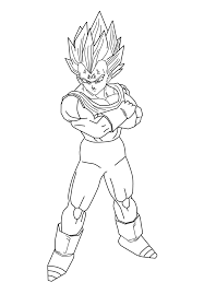 Full Body Goku Coloring Pages Novocom Top