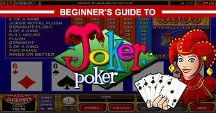 Beginners Guide To Joker Poker How To Play Pay Table And