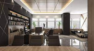 Ceo Office Design And Visualization For A Well Known Company In Kuwait City Executive Office Design Interior Ceo Office Ceo Office Design
