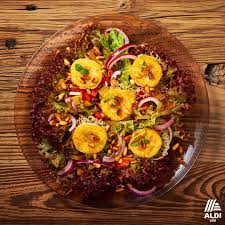 Gefallt 712 Mal 14 Kommentare Aldi Sud Aldisuedde Auf Instagram Salat 2 0 Mit Gebratenem Ziegenkase Und Gerostete Gruner Salat Salat Lebensmittel Essen