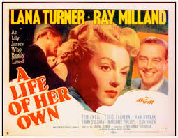 This one is a what I call a 'Domestic Drama' or a Women's picture. I may  see it again for the third time. 2 Welch American actor's,Ray Milland &  Margaret Phillips. Lana