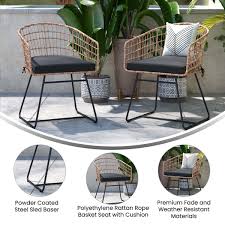 2pk Rope Chair Cushion Tw Vn015 15