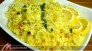 Mango Rice Is Just One Style Of South Indian Rice Dishes Among Many Different Variations Rice Dishes Recipes Indian Food Recipes Vegetarian Indian Rice Recipes