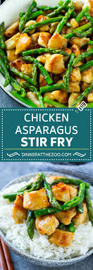 Add the shrimp, salt, and pepper, then stir. Chicken And Asparagus Stir Fry Dinner At The Zoo