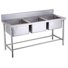 silver stainless steel sink, rs 12000
