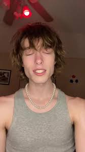 Stylish Room Tour with Wavy Hair and Pearl Necklace