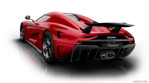 2017 Koenigsegg Regera Red Rear Hd Wallpaper 2