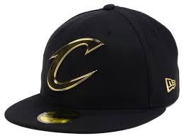 Cleveland Cavaliers New Era Nba Current O Gold 59fifty Cap Cap Cavaliers Nba New Era