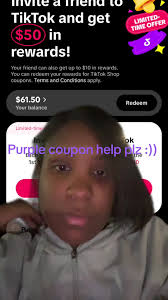 #purpleticket #coupon #tiktokshop #teamwork #fyp
